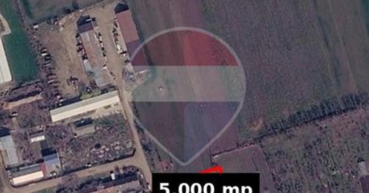 Teren intravilan industrial - 5000 mp zona A1