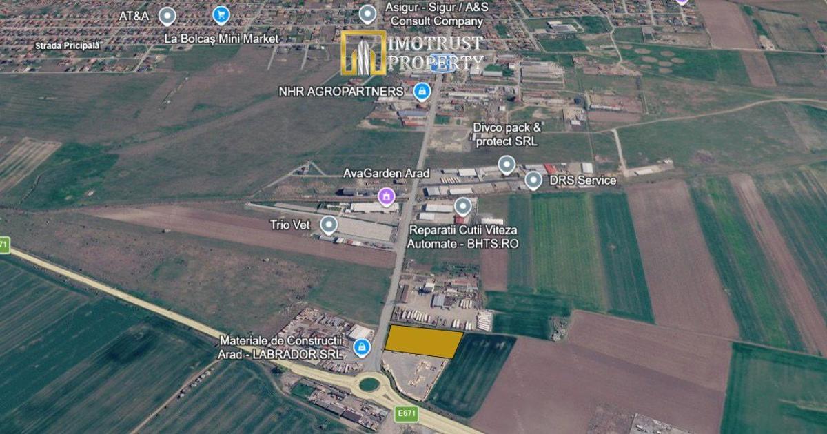 Teren intravilan pentru investiție – 5000 mp, Livada, județul Arad