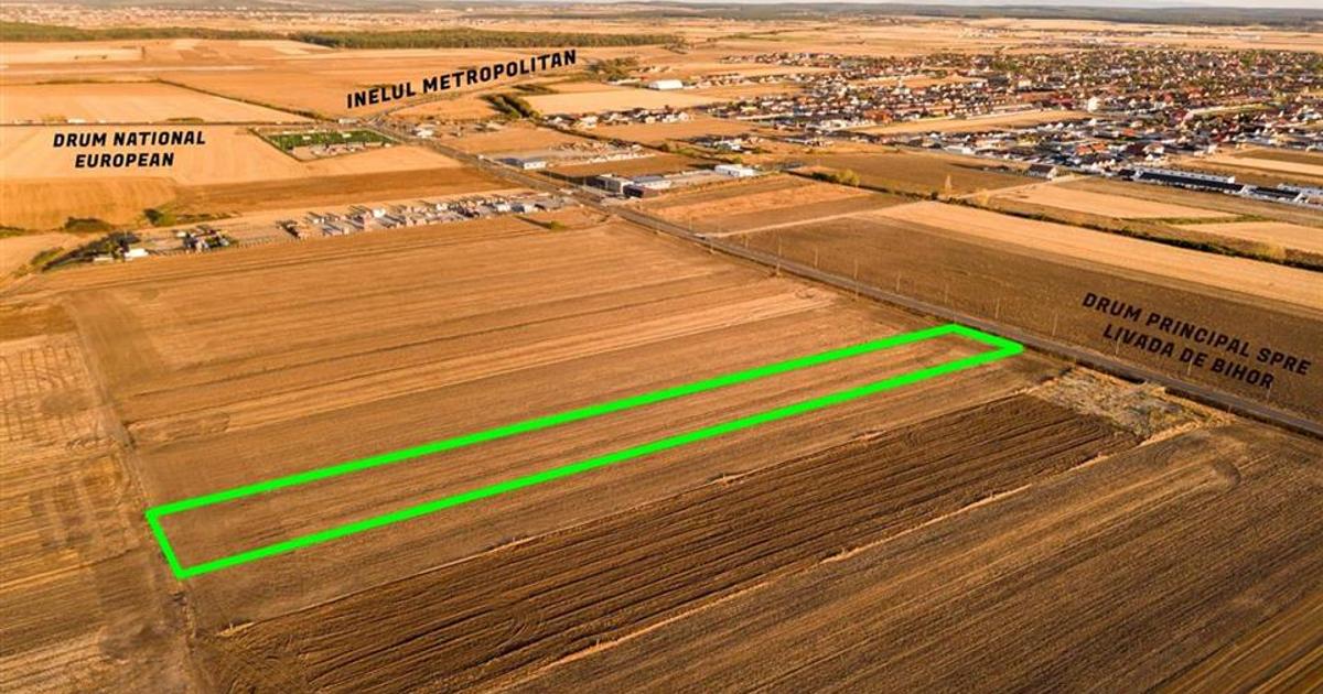 RECO Teren extravilan  5755 mp Oradea zona Drumul expres Oradea- Arad