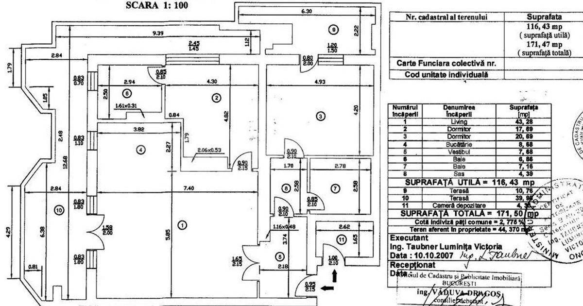 Apartament decomandat cu 3 camere în zona Herăstrău, Sector 1