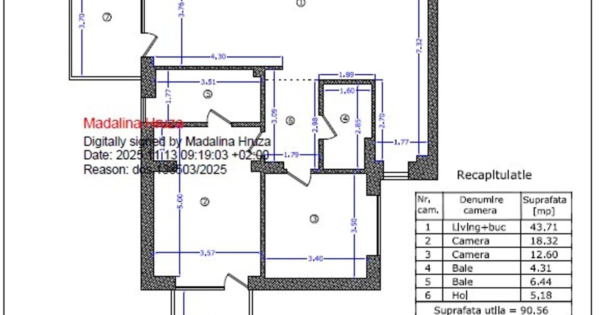 Apartament semidecomandat cu 3 camere în zona Sisești, Sector 1